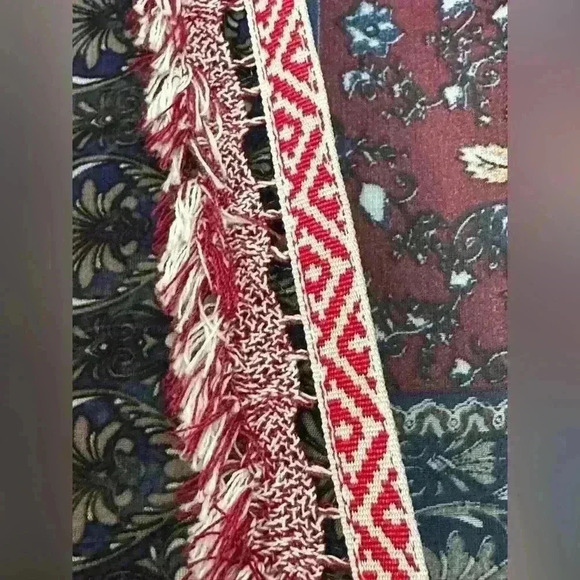 Umgee Mix Print Kimono (R10) - Picture 4 of 10